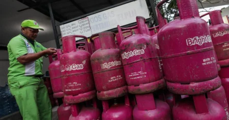 PT Pertamina Patra Niaga resmi menurunkan harga LPG nonsubsidi Bright Gas mulai Sabtu (15/8/2026).(Dok ist)
