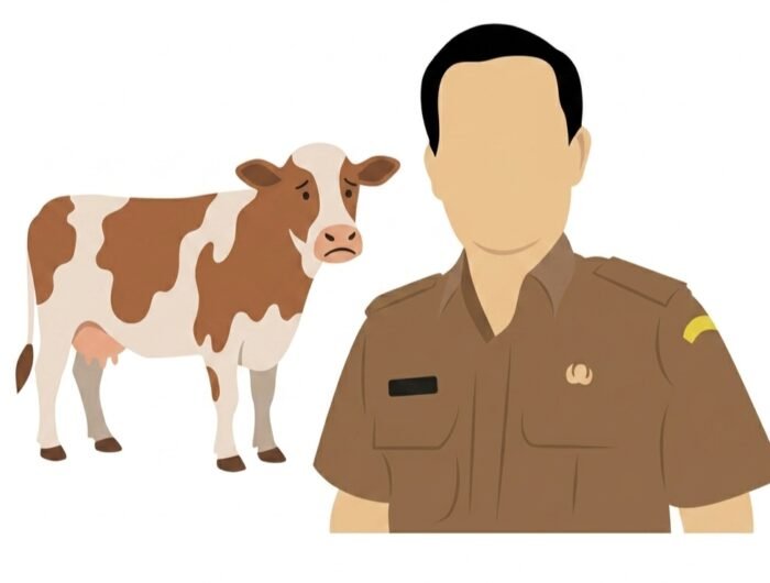 Ilustrasi oknum ASN di Kabupaten Bulukumba yang diduga melakukan penipuan terhadap warga senilai Rp1,7 juta dengan modus menjanjikan pencarian sapi yang hilang.