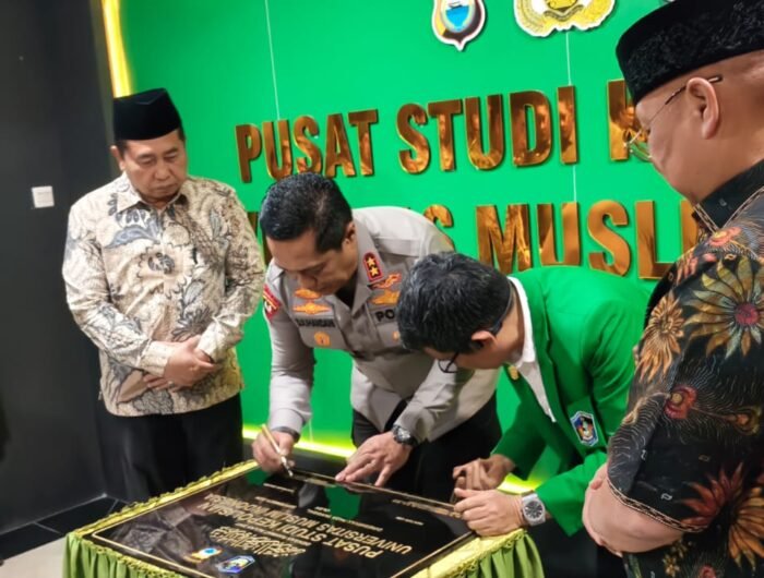 Kepolisian Daerah (Polda) Sulawesi Selatan resmi melaunching Pusat Studi Kepolisian di Universitas Hasanuddin (UNHAS) dan Universitas Muslim Indonesia (UMI) Makassar, Rabu (9/9/2026).
