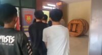 Unit Reaksi Cepat (URC) Jatanras Satreskrim Polrestabes Makassar, menangkap lima kawanan geng motor Waser.