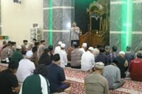 Kapolrestabes Makassar Kombes Pol Arya Perdana, gelar Safari Subuh di Masjid Lailatul Qadri, Jalan Pongtiku, Kelurahan Malimongan Baru, Kecamatan Bontoala, Makassar, Senin (7/9/2026).