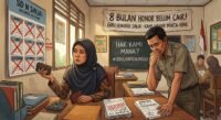Ilustrasi guru honorer non-ASN di Kabupaten Sinjai yang mengeluhkan honor diduga belum dibayarkan selama delapan bulan.