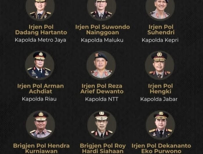 Kapolri, Jenderal Pol Suyudi Ario Seto mutasi 19 Kapolda.(Dok ist)