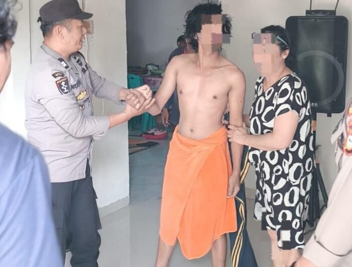Seorang pemuda berinisial AM (27) diamankan personel Polsek Manggala setelah diduga mengancam kedua orang tuanya menggunakan pisau di Kelurahan Antang, Kecamatan Manggala, Makassar.