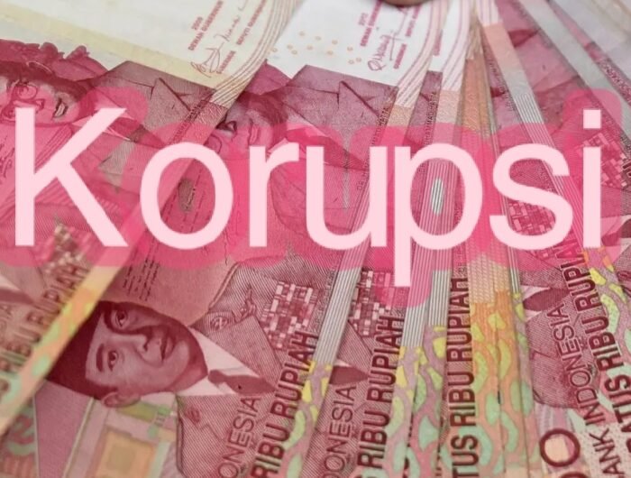 Ilustrasi uang korupsi.