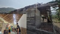 Kondisi rumah Nirwana di Lingkungan Batu Murrung, Desa Senga, Kecamatan Belopa, Kabupaten Luwu.