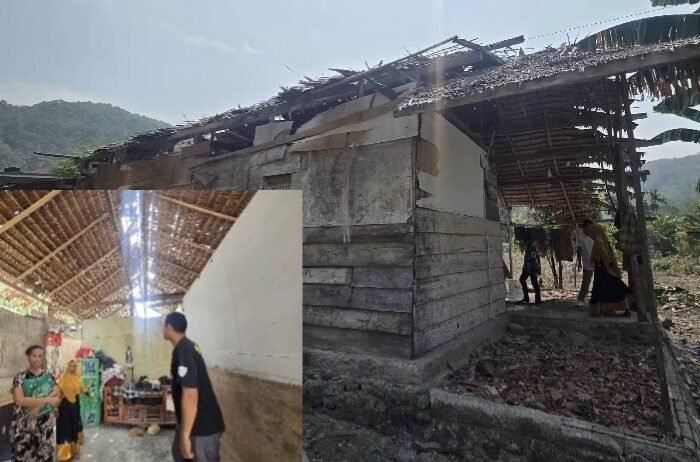 Kondisi rumah Nirwana di Lingkungan Batu Murrung, Desa Senga, Kecamatan Belopa, Kabupaten Luwu.